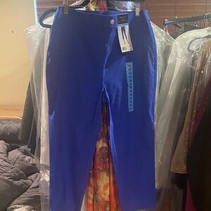 NWT Rafaella Women's Royal Blue Dress Pants by (Size 10) no offers